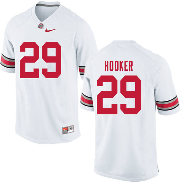 Men #29 Marcus Hooker Ohio State Buckeyes College Football Jerseys Sale-White